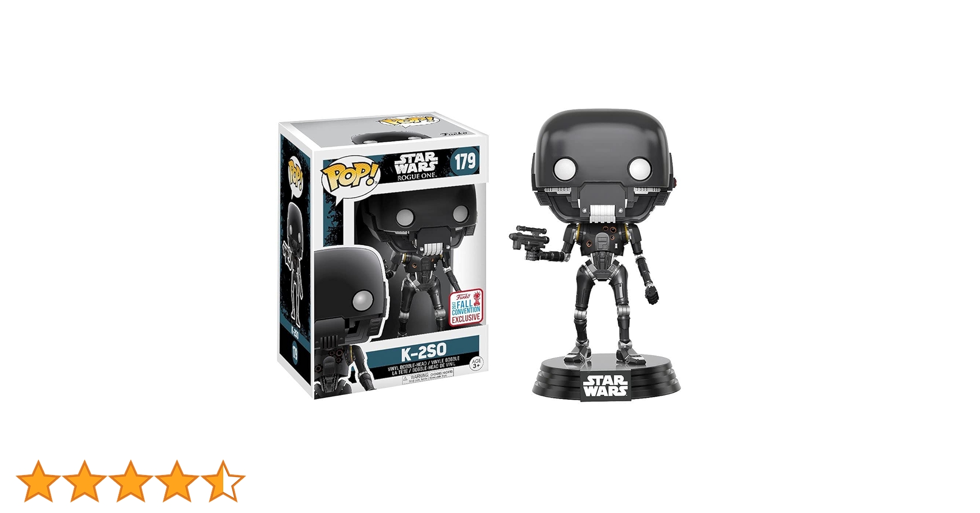 Funko Pop Star Wars-Battle Damaged K-2SO Fall Convention